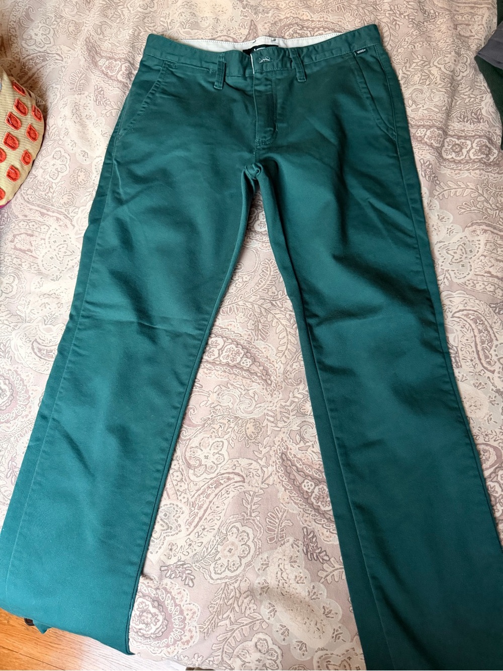 Vans Teal Green Chino Pants